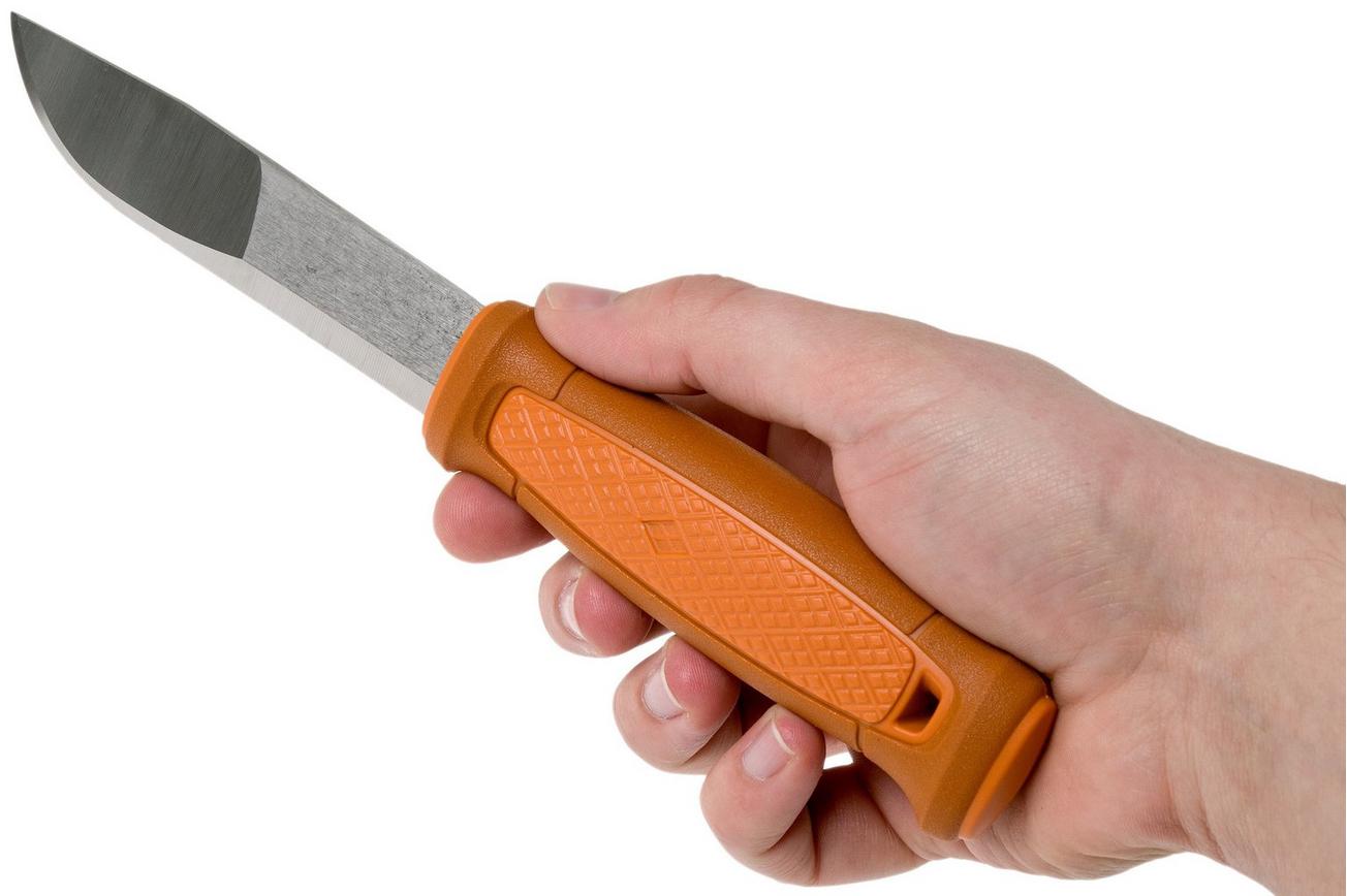 Mora Kansbol Burnt Orange 13507 bushcraftmes met multimount-schede