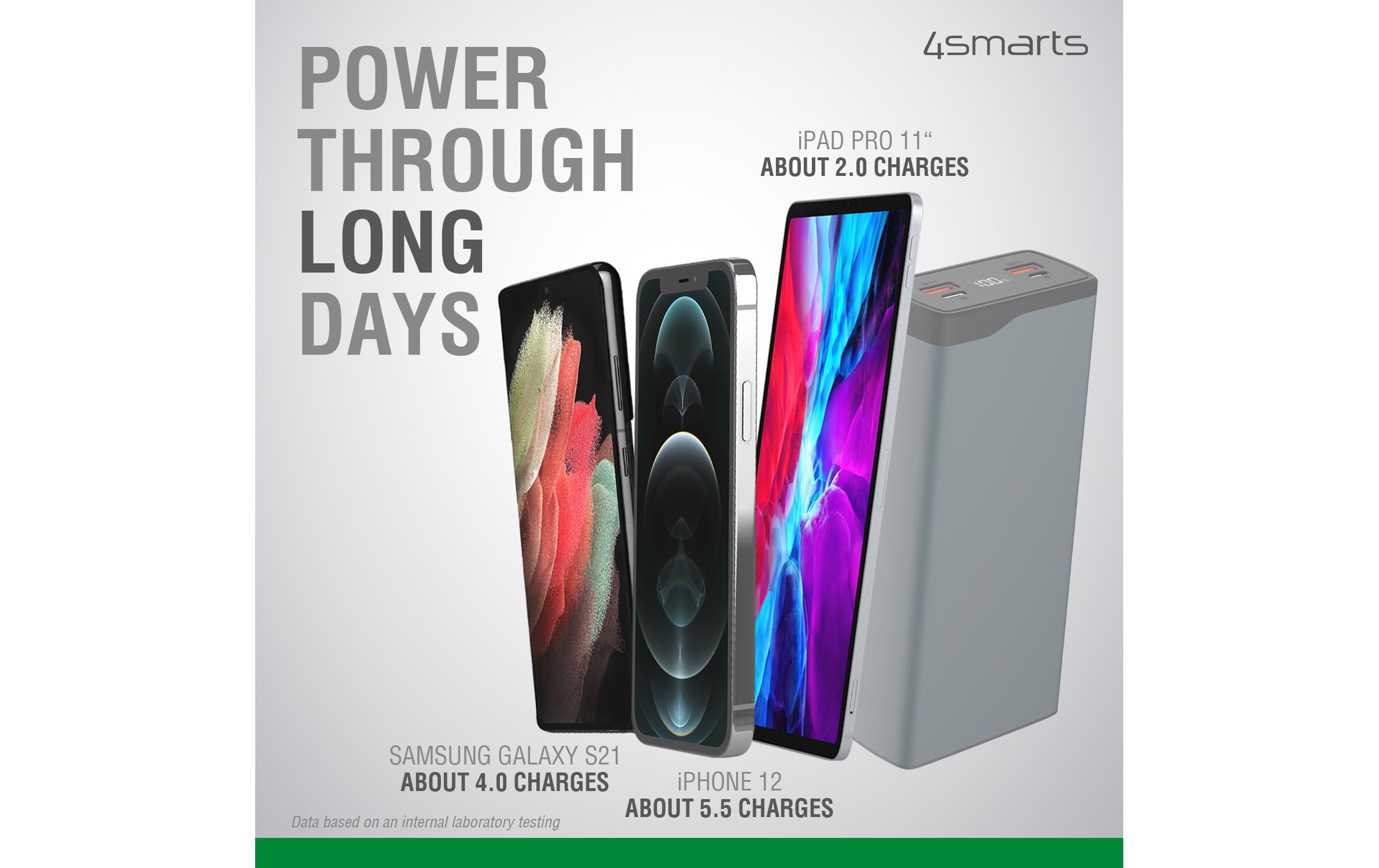 Powerbank VoltHub Pro 26800 mAhMultiport-Powerbank mit sehr hoher Kapazität und modernen Ladestandards