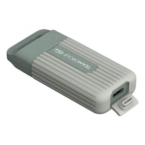 Disco Externo SSD Team Group 2TB USB Tipo C 1000 MB/s PD20 ECO Mini   Sustentável