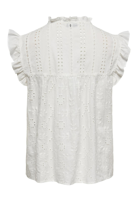 Only witte dames t-shirt