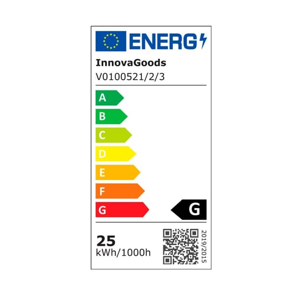 Lavalampe Magla InnovaGoods - rød