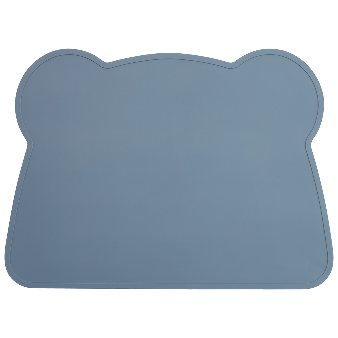 Topomini Pure Collection Silikon-Platzset in Bärchenform blau