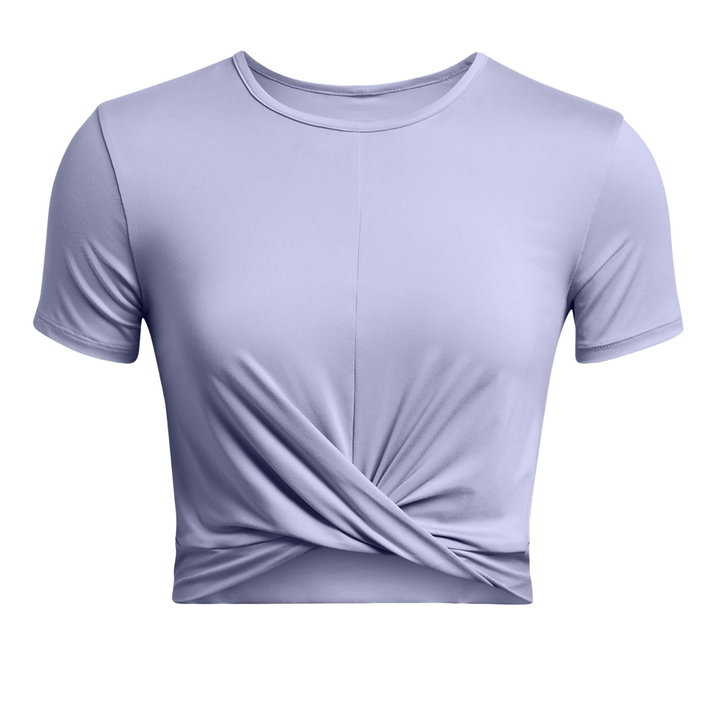 Under Armour Motion Crossover Crop T-shirt Femmes - Violet