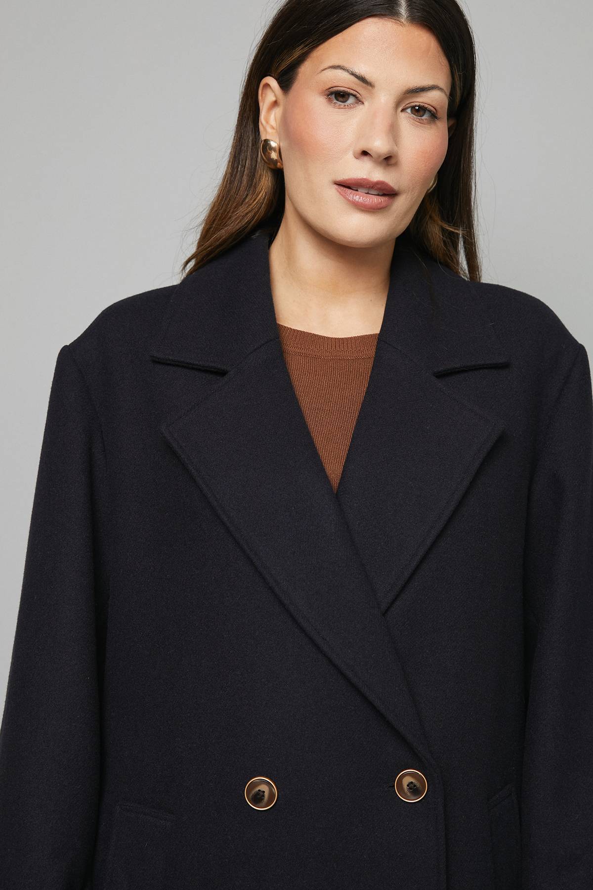 Wallis Manteau Croisé de Style Car Coat