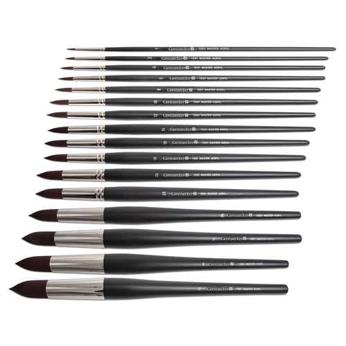 GERSTAECKER MASTER ACRYL Pinsel Serie 1091, rund