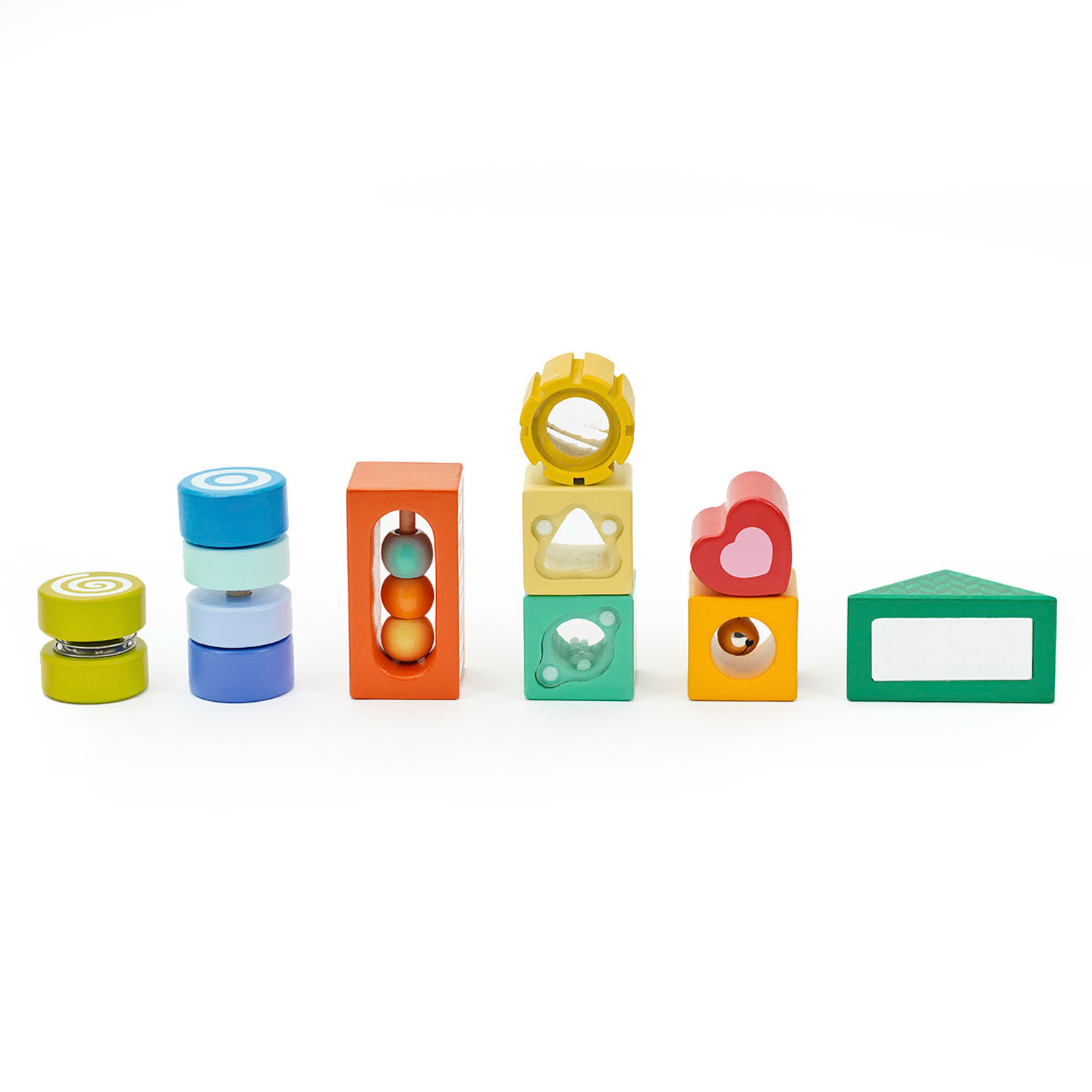 Classic World Houten Zintuigblokken