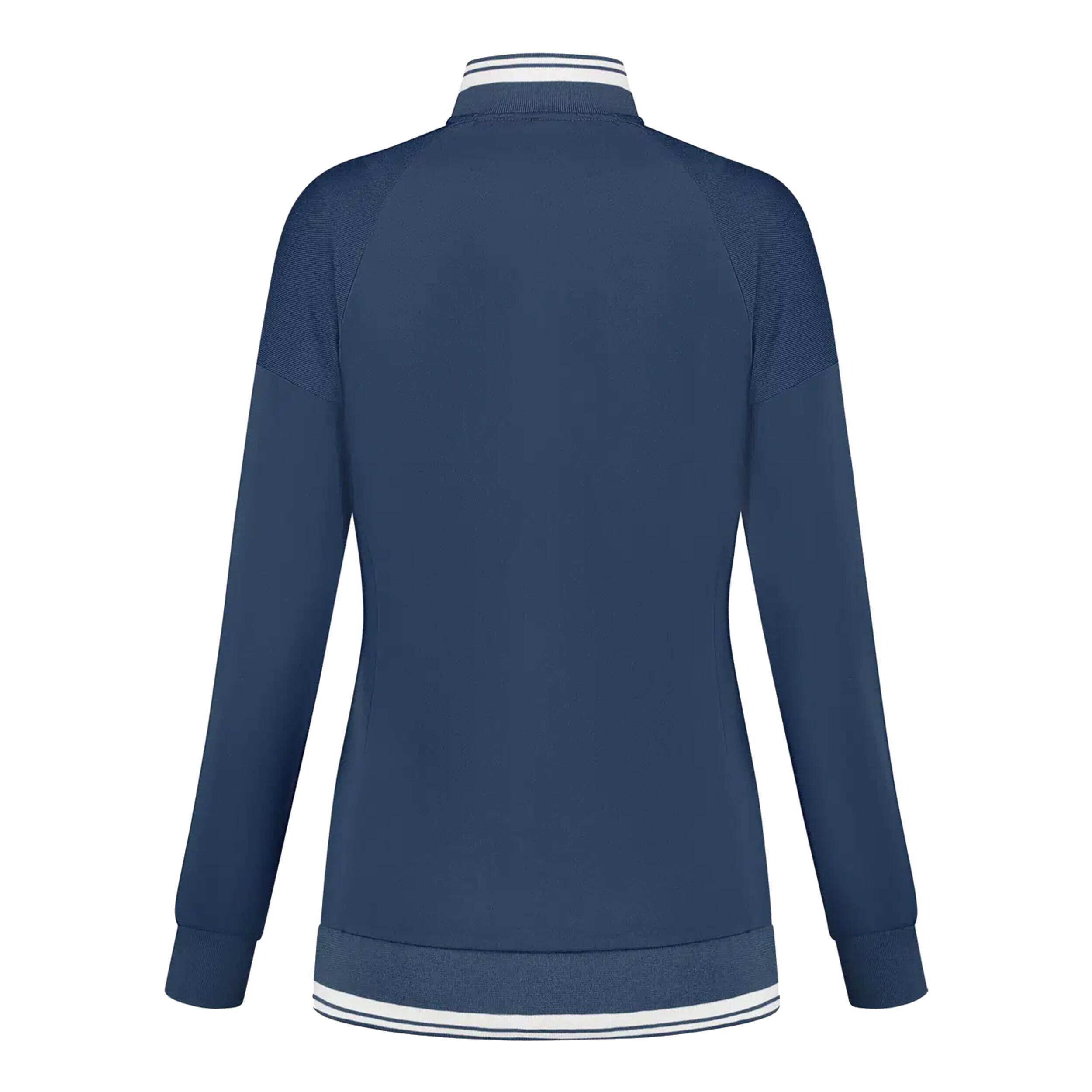 Dunlop Club Knitted Veste De Survêtement Femmes - Bleu Foncé
