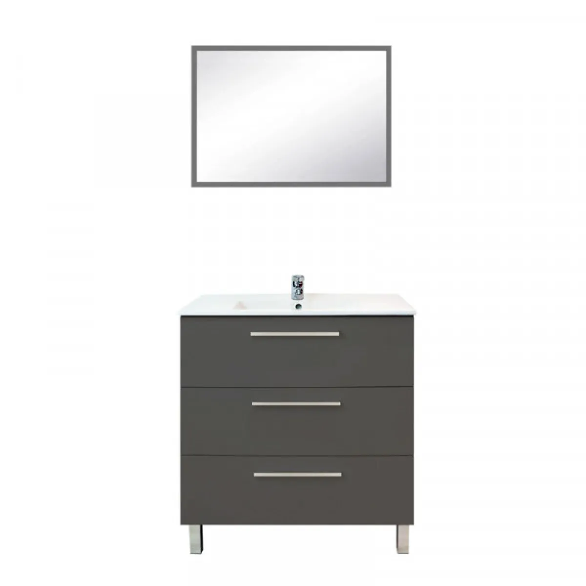 Dansmamaison Meuble sous vasque 80 cm - KISSA