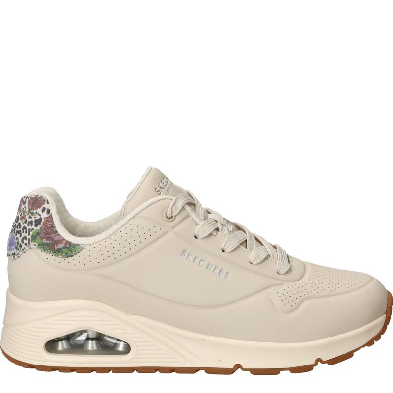 Skechers Uno Jungle Nite Sneakers Beige Dames