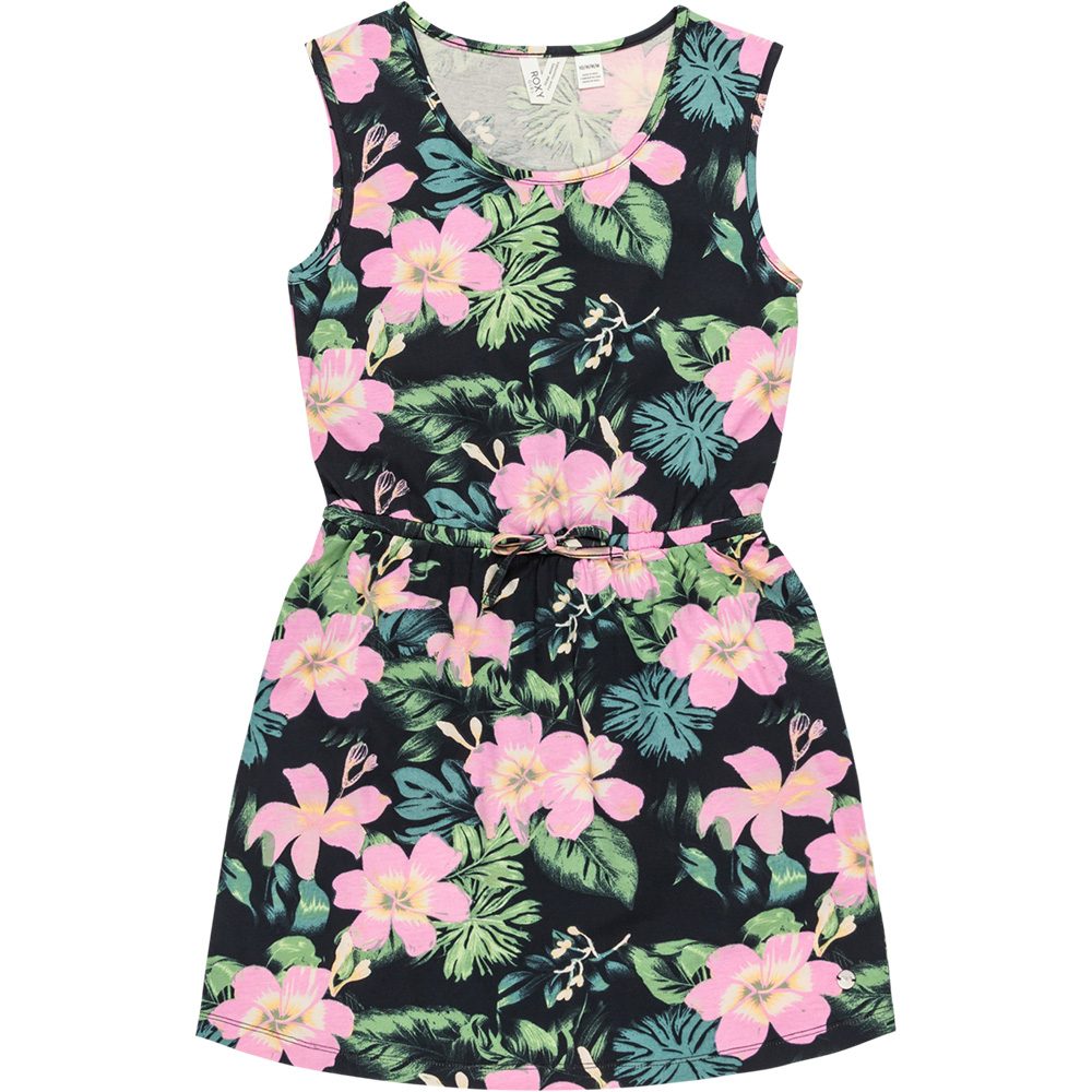 Roxy Surfs Up RG Printed Kleid Mädchen anthracite shadow coral