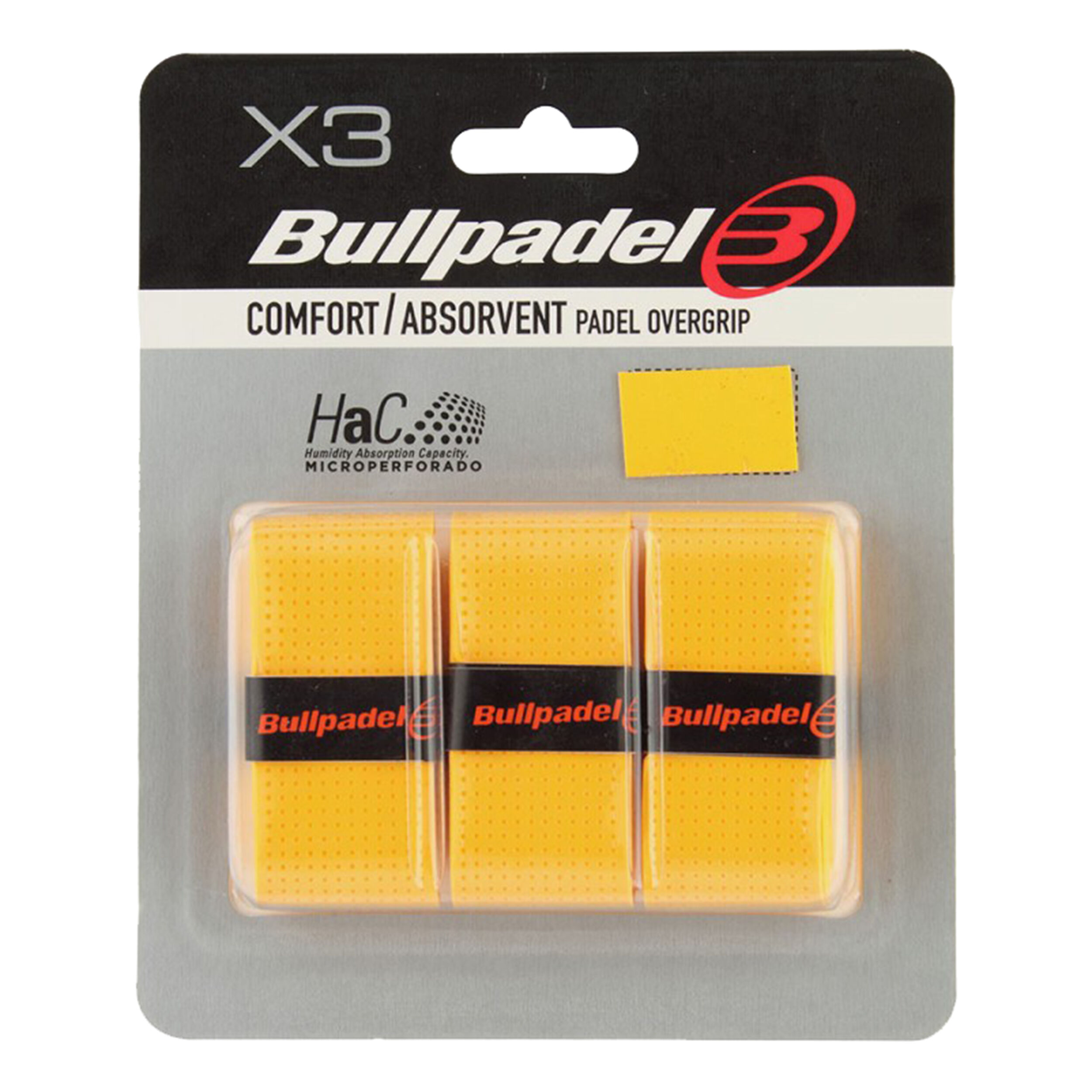 Bullpadel GB-1201 COMFORT ABSORBENT - Jaune