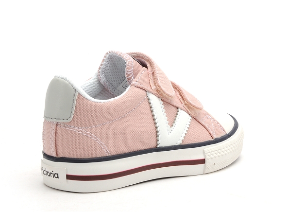 Victoria basses enfant tribu tiras lona con 1065163 rose