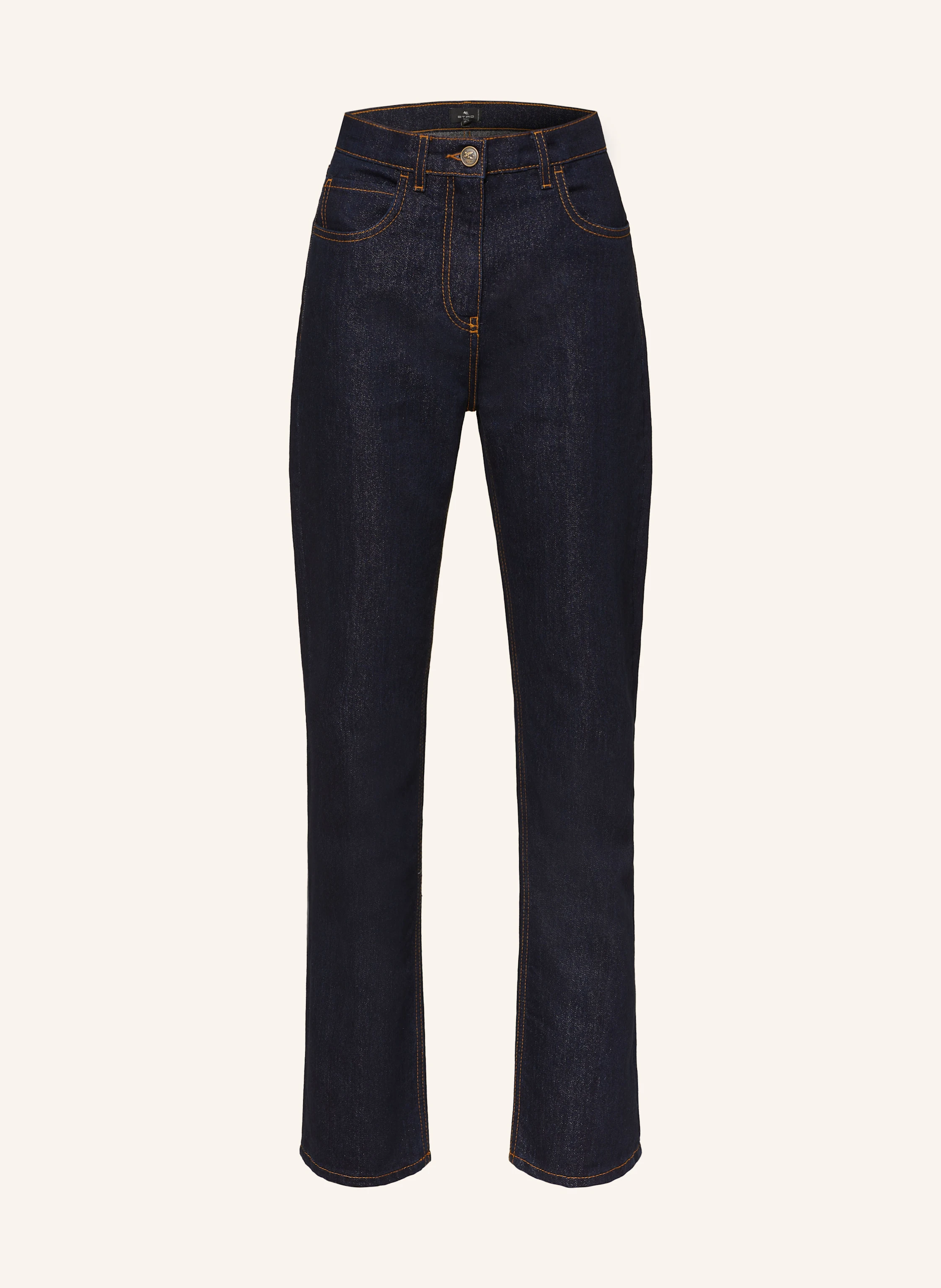 ETRO Jeans mit Glitzergarn