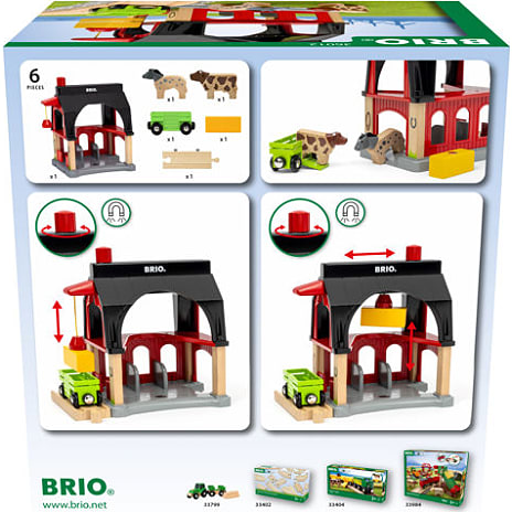 BRIO 36012 stald til dyr