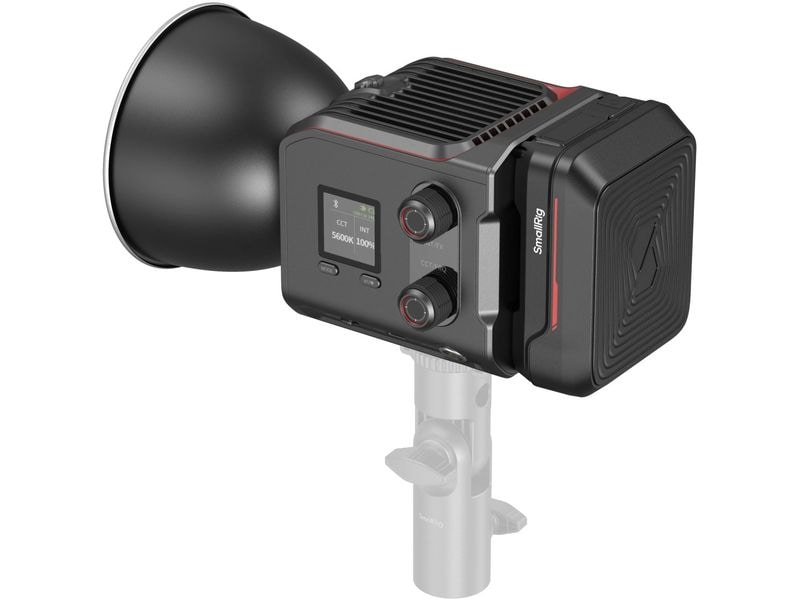 Smallrig Dauerlicht RC 100B COB LED Video Light Kit LED-Videoleuchte mit Batteriegriff