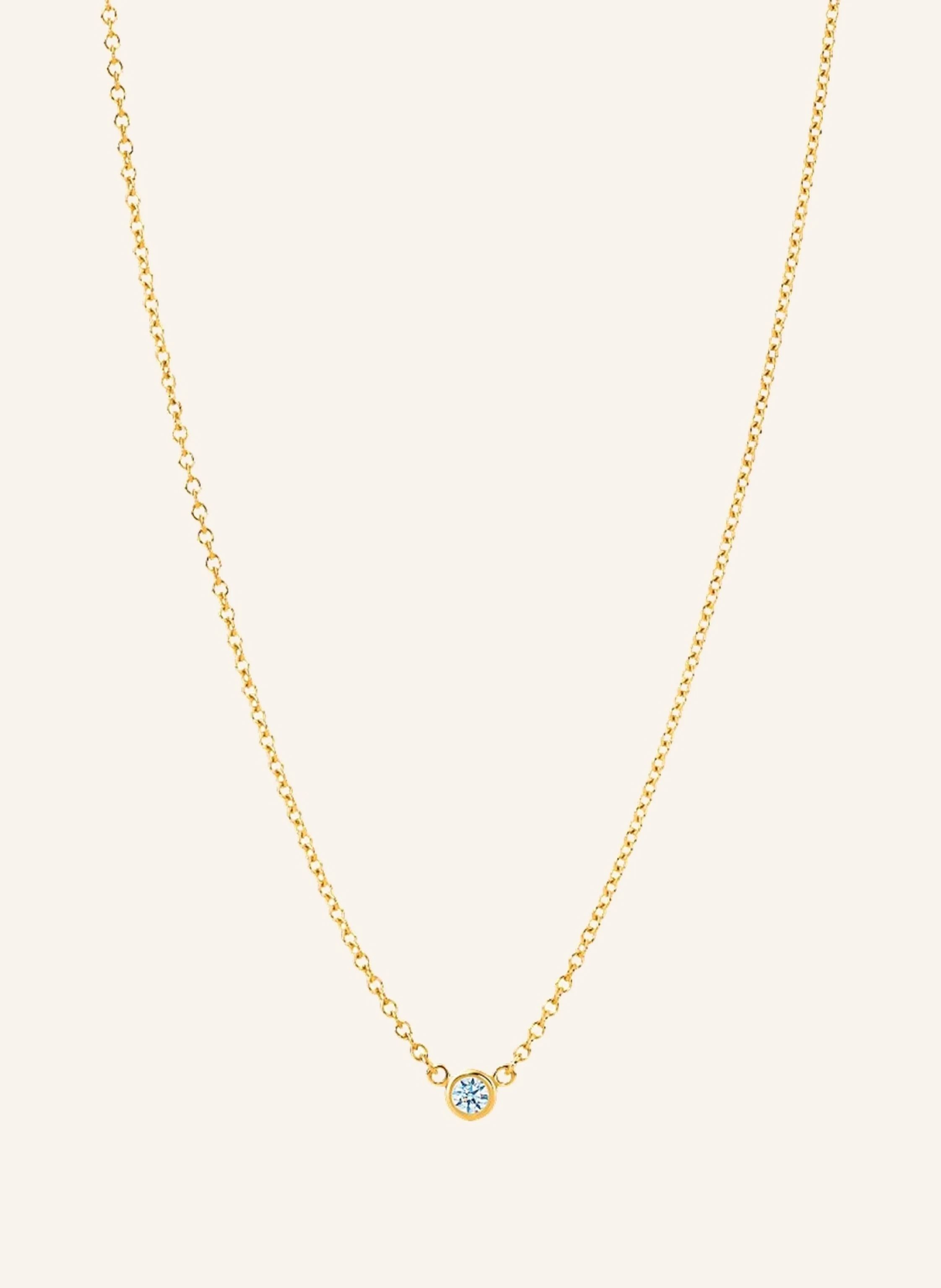 TIFFANY & Co. Elsa Peretti® Diamonds by the Yard® HALSKETTE aus 18 Karat Gold