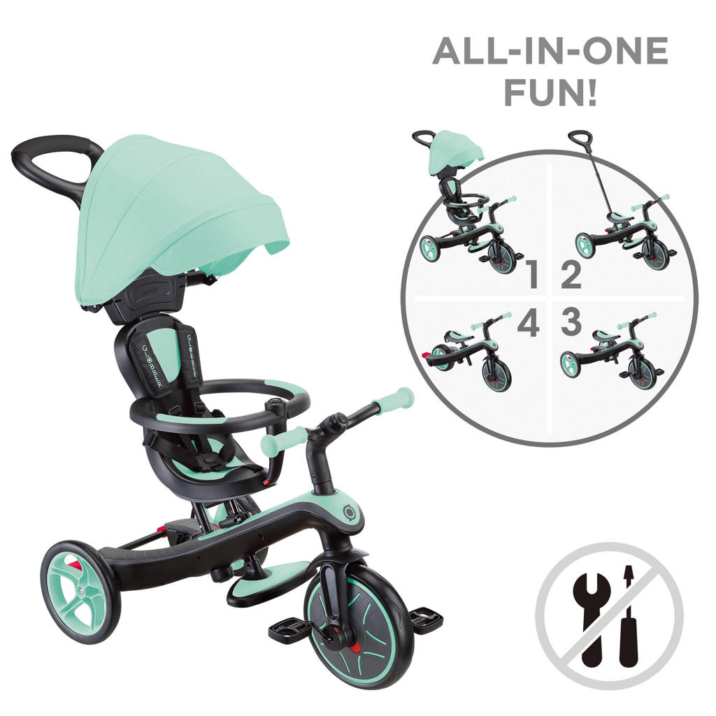 New Trike Explorer 4 in 1 Mint