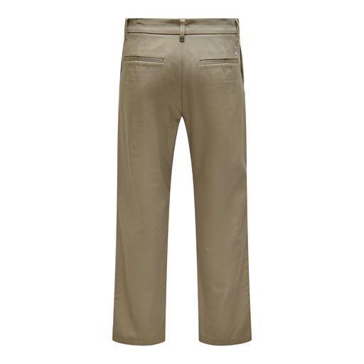 ONLY & Sons Edge Loose Chinos, Chinchilla, W31/L34