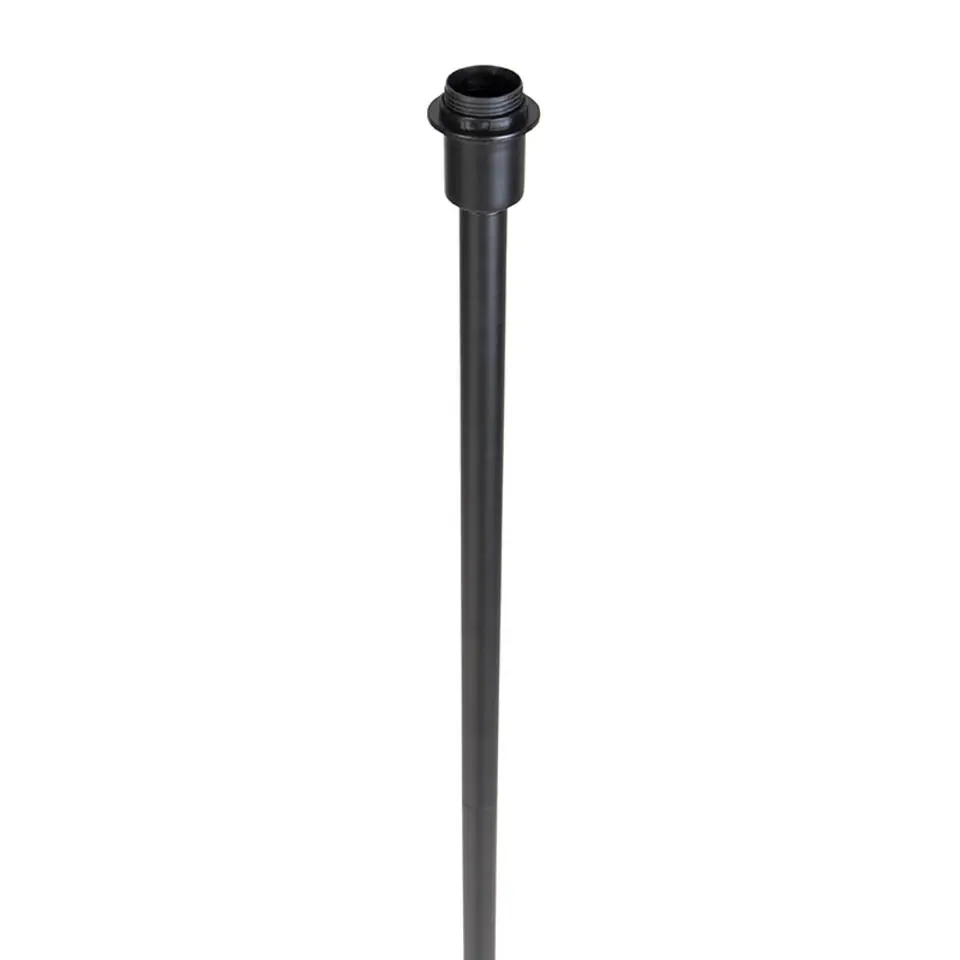 Qazqa vloerlampen simplo zwart e27