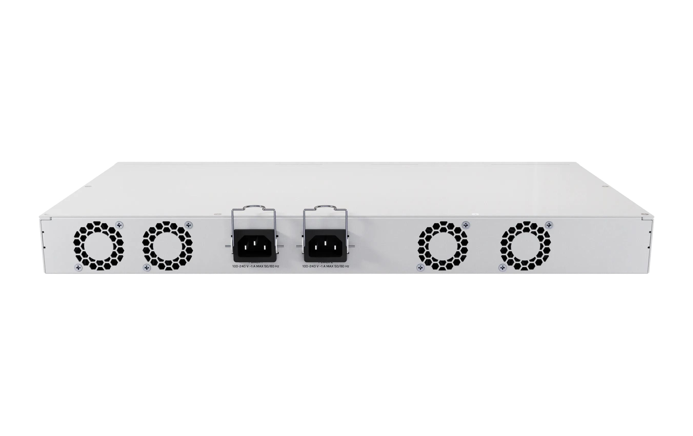Switch CRS418-8P-8G-2S+RM 18 Port<br>Managed L3 Switch mit Routing-Funktion, PoE+, 10G SFP+, USB 3.0