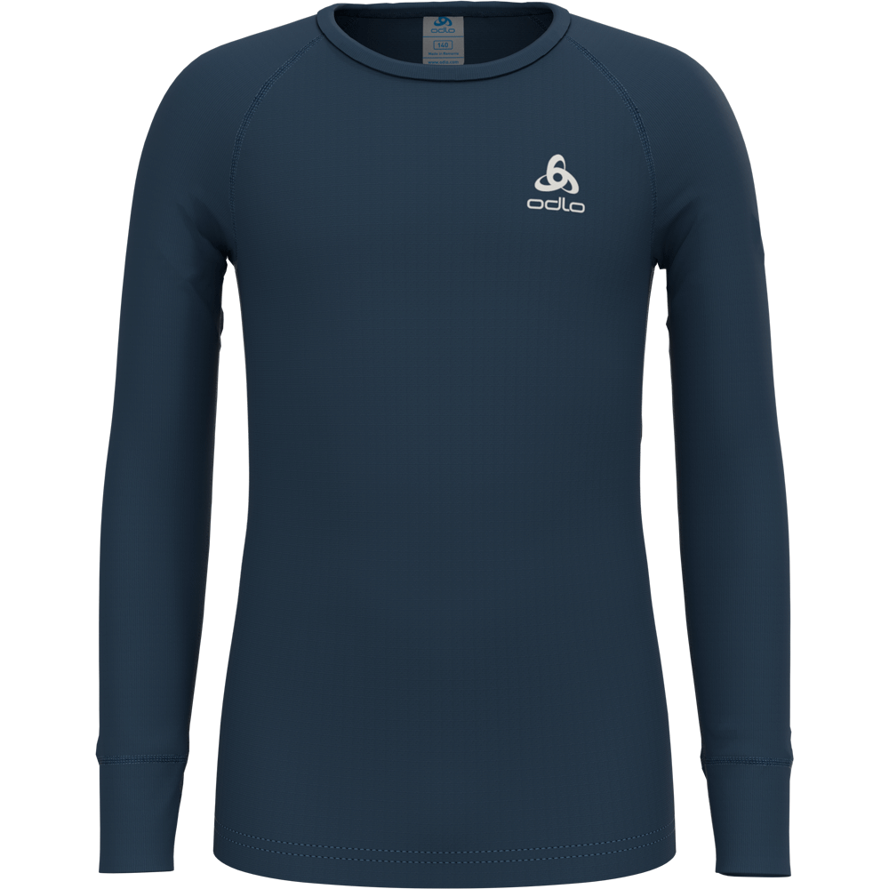 Odlo Active Warm Eco Longsleeve Kinder blue wing teal
