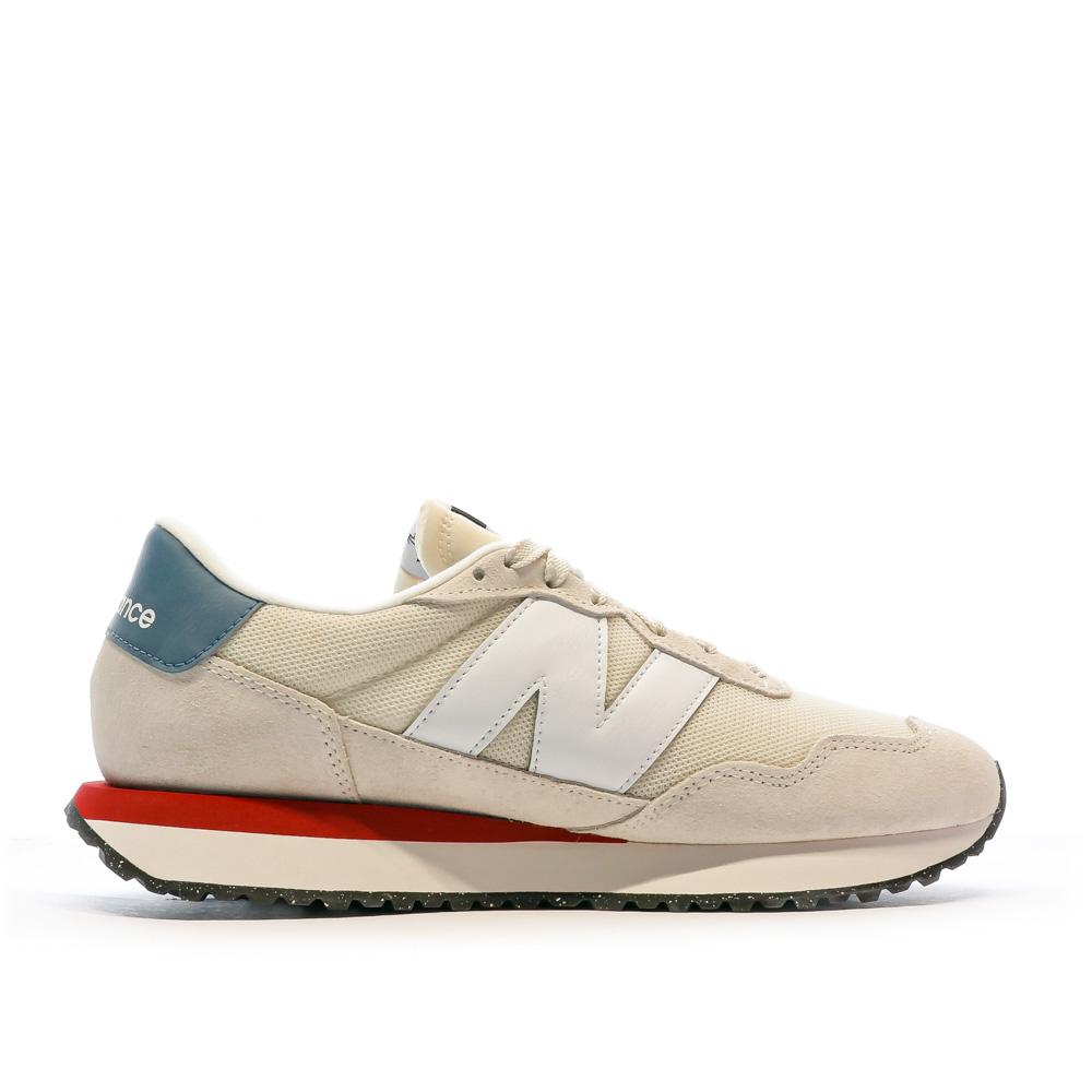 New Balance Baskets Beige/Blanc Homme New Balance 237