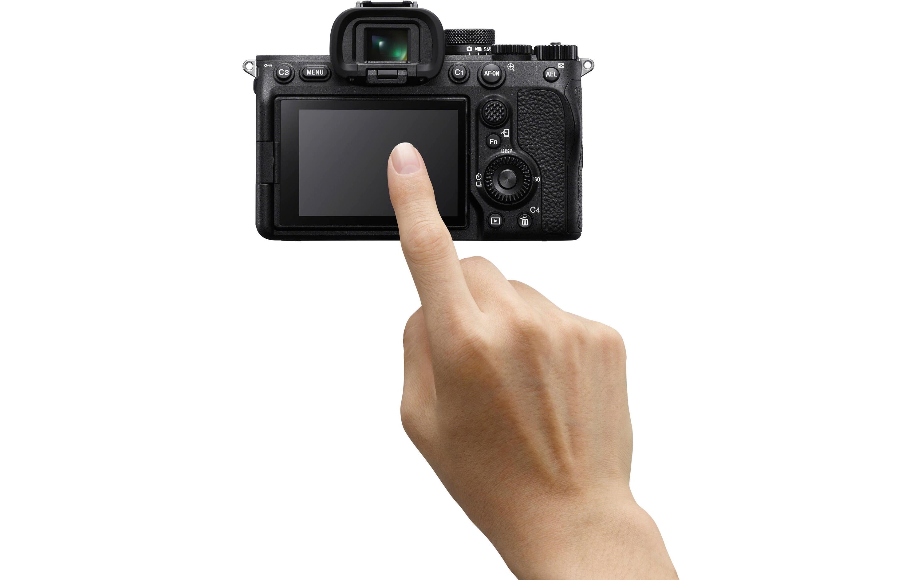 Fotokamera Alpha 7 IV NP-FZ100 Tough UHSII V90 Kit<br>Leistungsstarke Vollformat-Hybrid-Kamera für Foto- und Videoaufnahmen mit Ersatzakku und 128 GB Speicherkarte