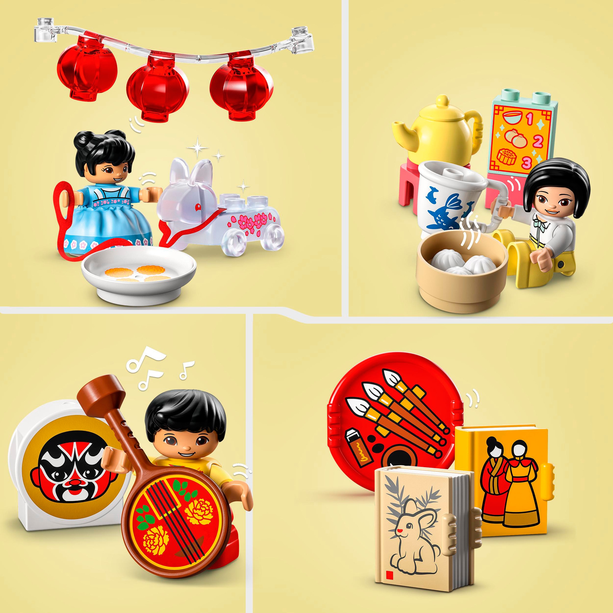LEGO Konstruktionsspielzeug DUPLO Lerne etwas über die chinesische Kultur