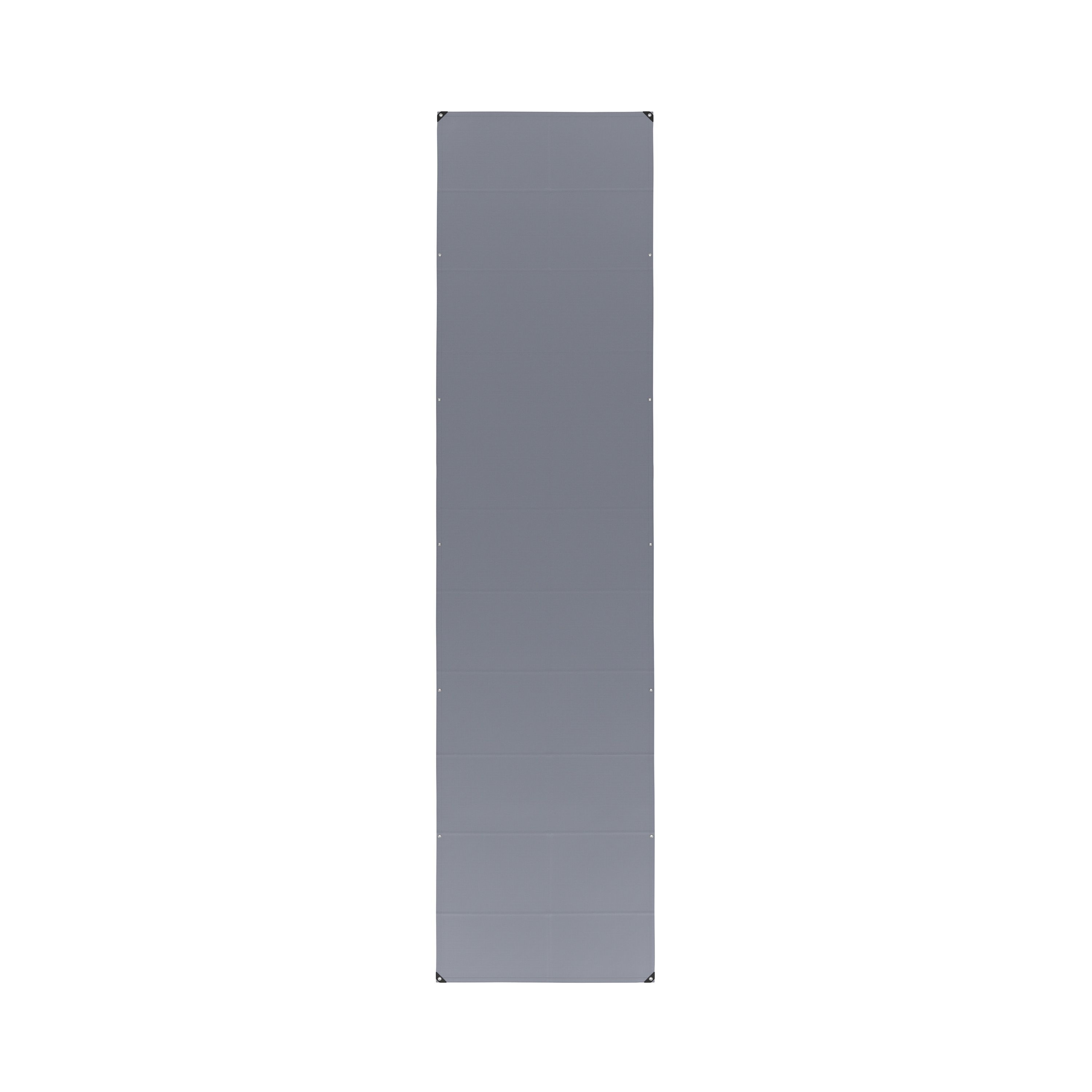 Abdeckplane PVC 450g/m2 grau 1.5 x 6 m