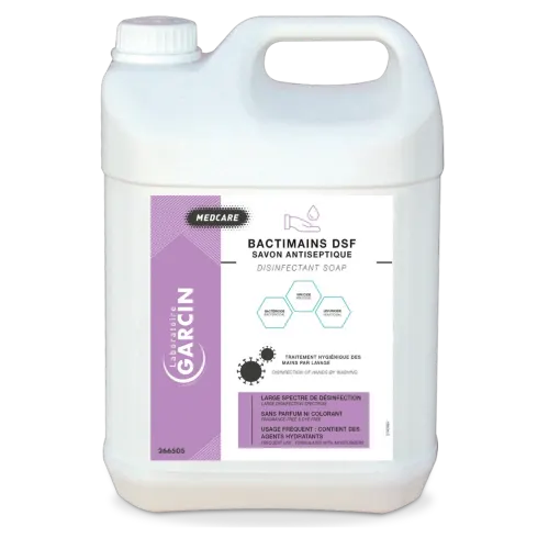 Lotion désinfectante Laboratoire Garcin Bactimains DSF bidon de 5L