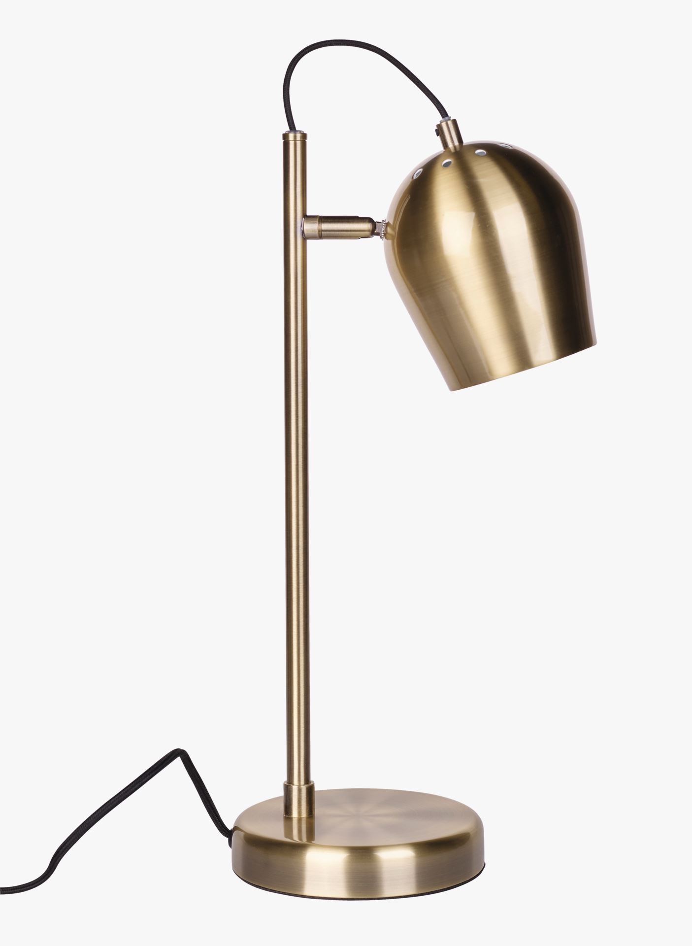 Bordlampe messing - 16x23,6x49,6 cm