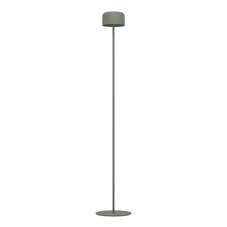 EGLO Roccanova-L Vloerlamp - Solar - 120 cm - Groen - Oplaadbaar