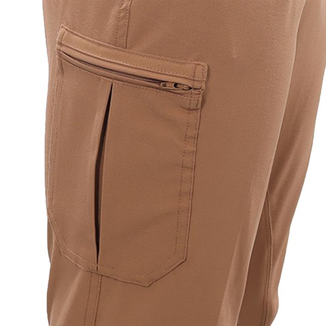 Paardrijbroek La Valencio LVWilliam Knie Grip Men Bruin