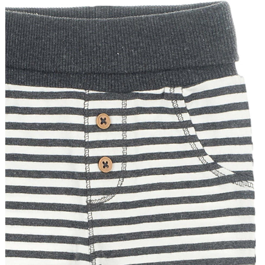Feetje Hose Ringel Mini Person anthrazit-melange