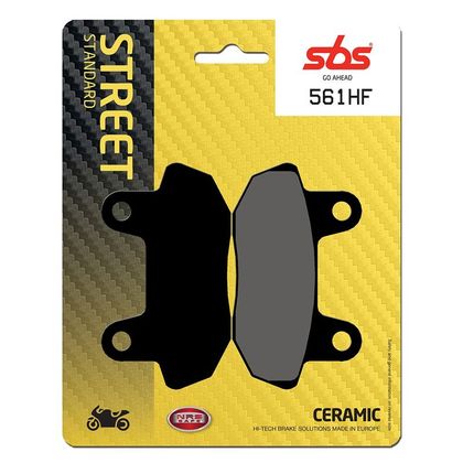 Plaquettes de freins SBS 561HF Organique avant