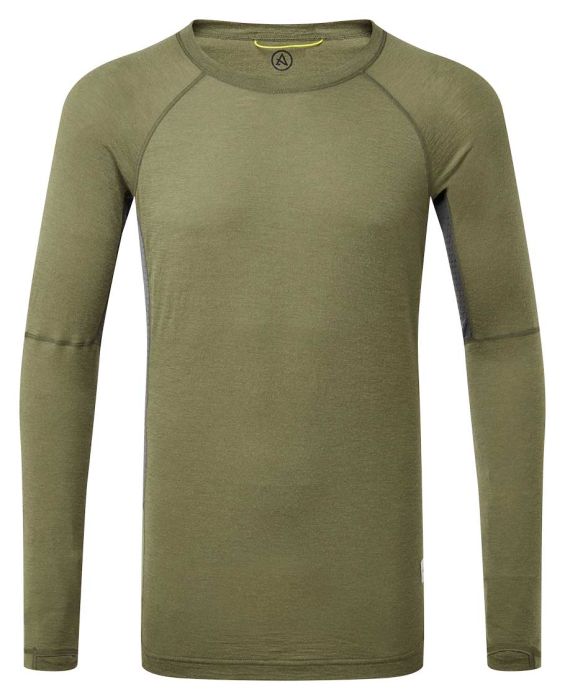 Boulder 125 Crew LS Men uldundertrøje