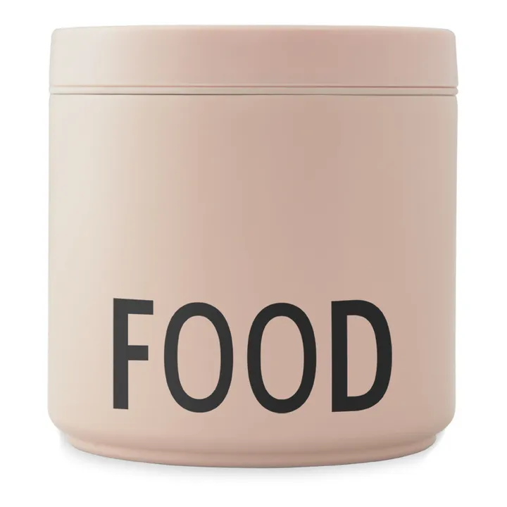 Design Letters Lunch Box thermique | Nude