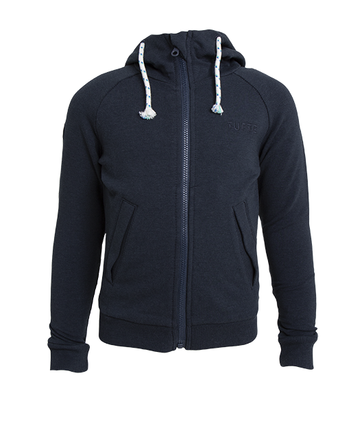 Tufte Puffin Zip Hoodie Barn/JR<br>Comfy hettejakke med zip til barna!