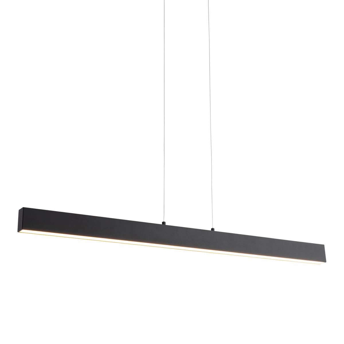 Hanglamp zwart incl. LED 3-staps-dimbaar 2700-4000K met dipswitch - Keane