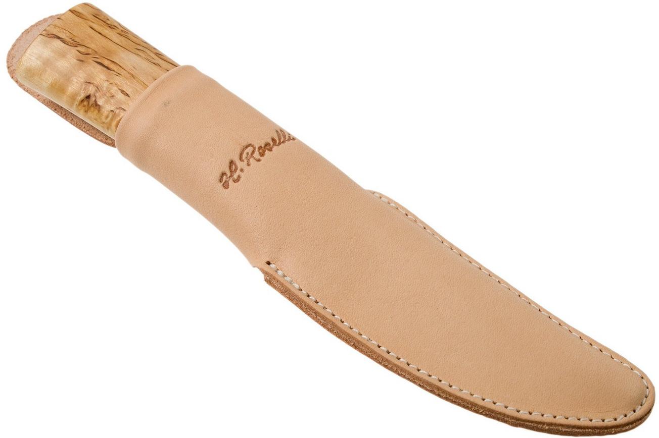 Roselli Hunting Knife R100 leather sheath, jachtmes