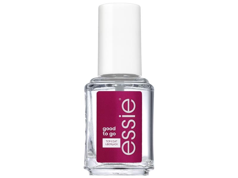 essie Topcoat Essie Überlack Good to Go Transparent Schnelles Trocknen und Glanz. Die schnell trocknende Formel des Überlacks versiegelt die Farbe und sorgt für ein glänzendes Finish.