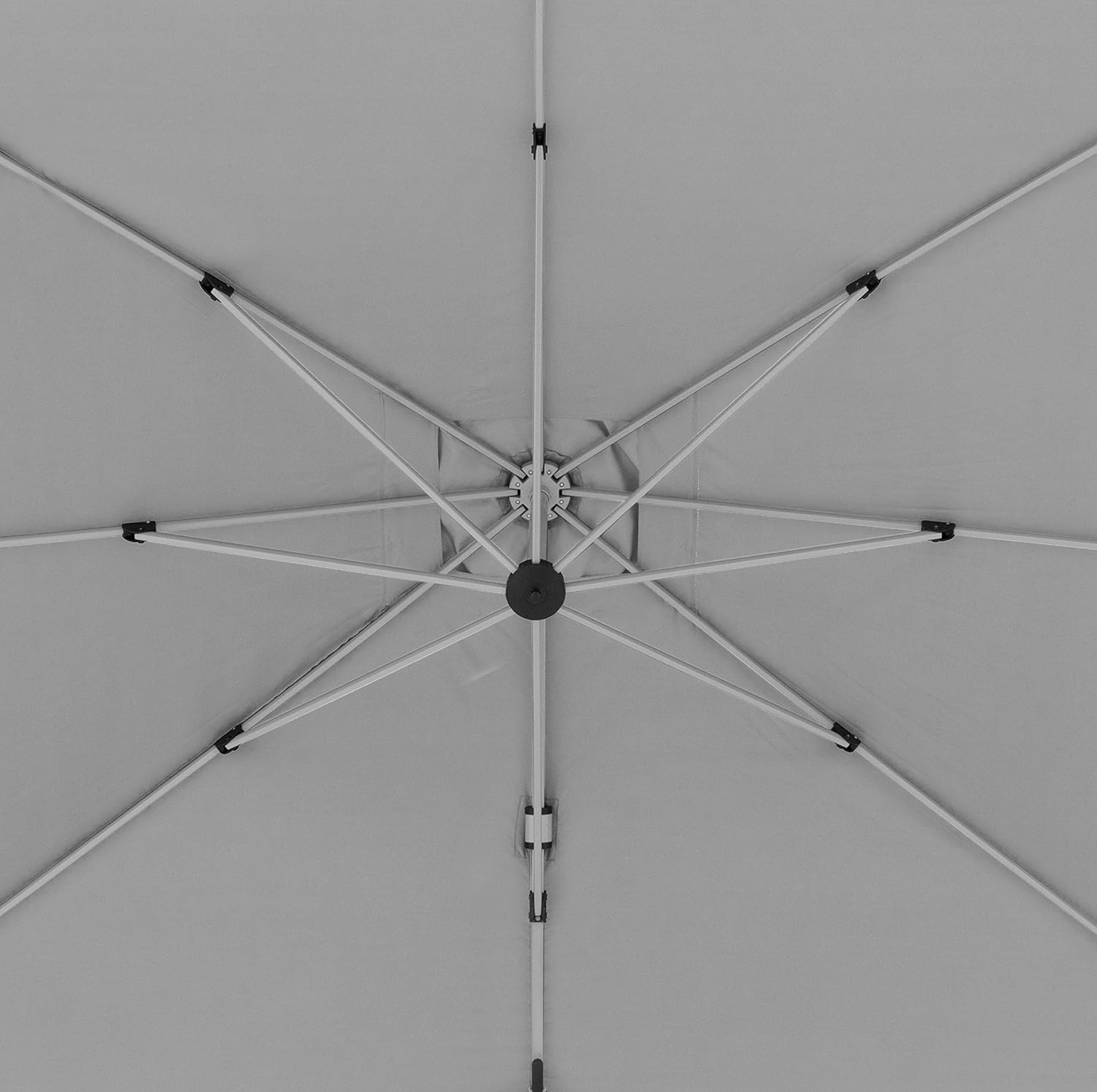 Doppler Pendelschirm 'Active', hellgrau, ca. 350 x 260 cm