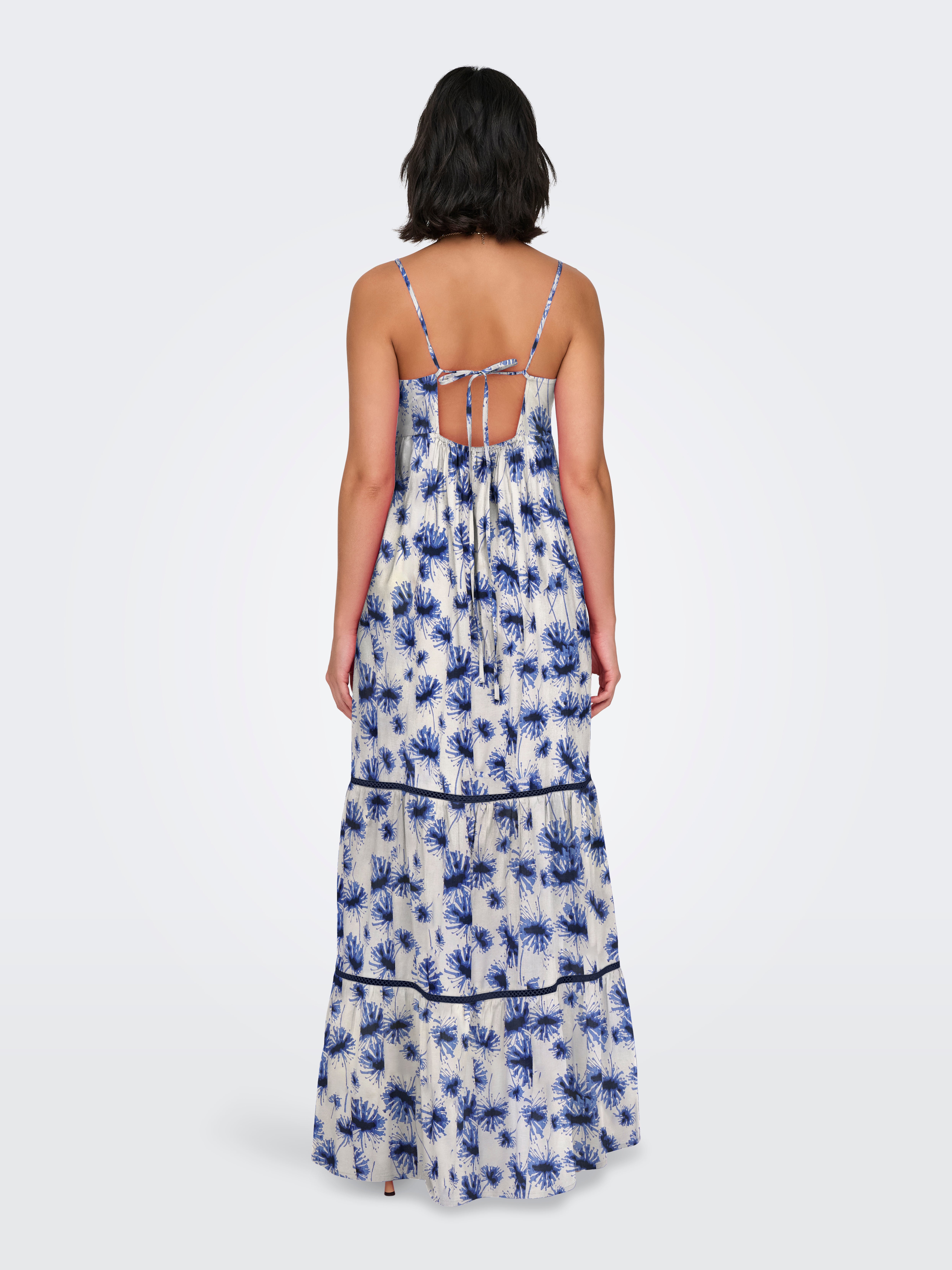 ONLDAISY Langes Kleid Bright White