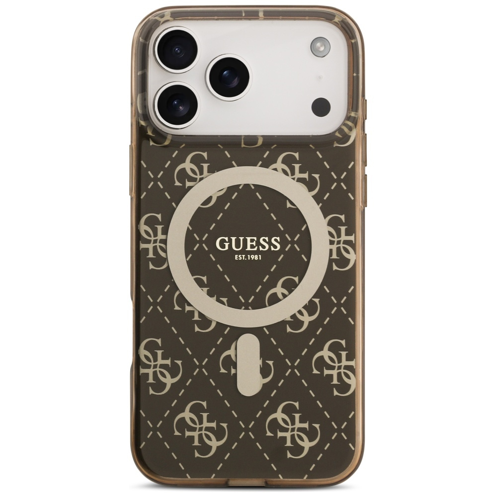 iPhone 17 Pro Max MagSafe Hardcase Hülle IML 4G Background (GUHMP17XH4DTEW) - Braun