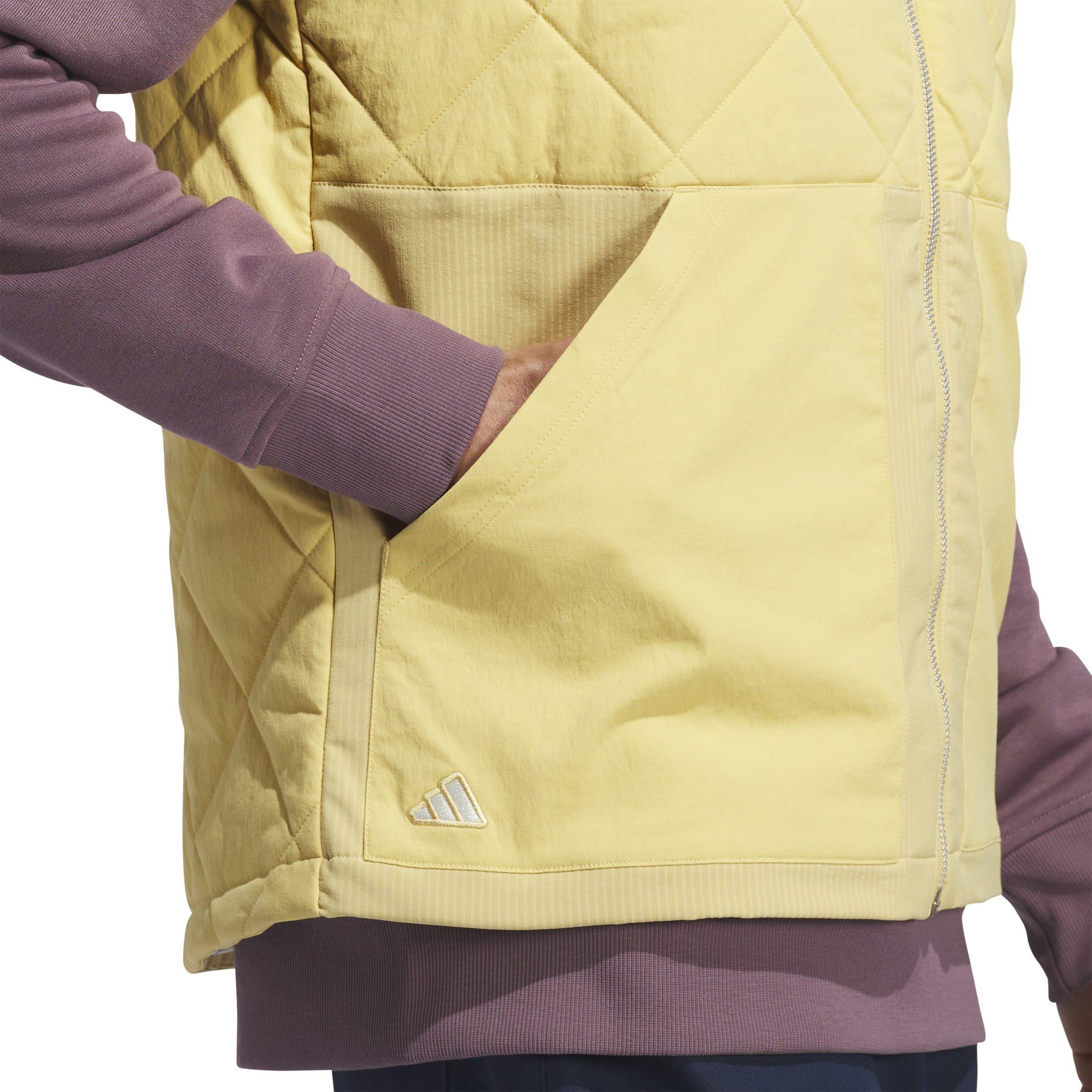 adidas Go To Quilted DWR Full Zip Vest Mens