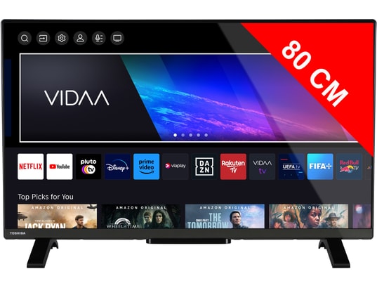 TOSHIBA - TV LED 80 cm 32WV2E63DG