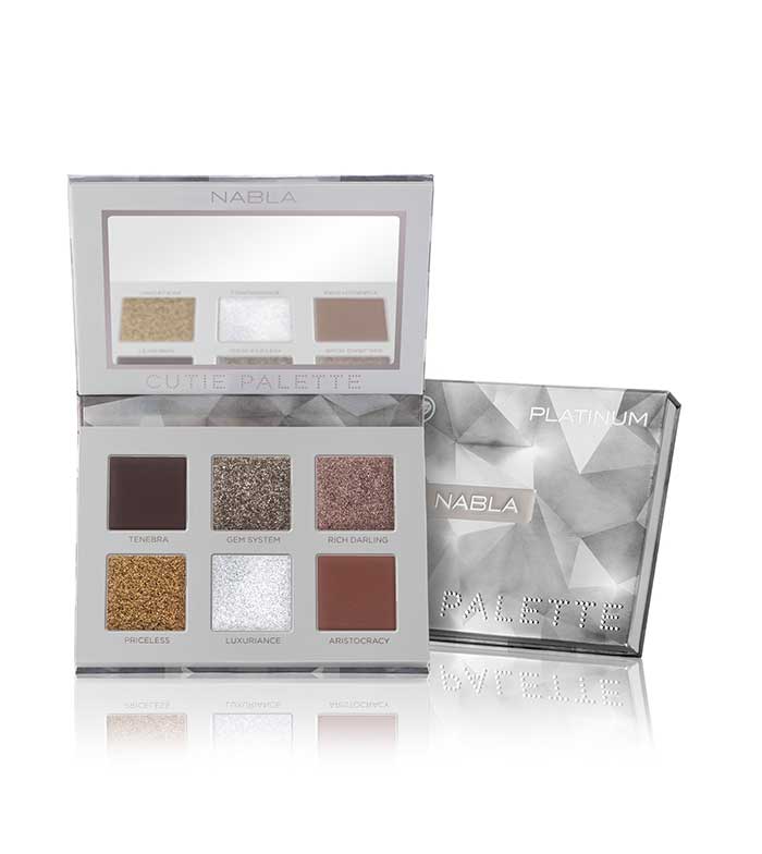 Nabla - *Cutie Collection* - paleta da sombra Cutie Palette - Platinum