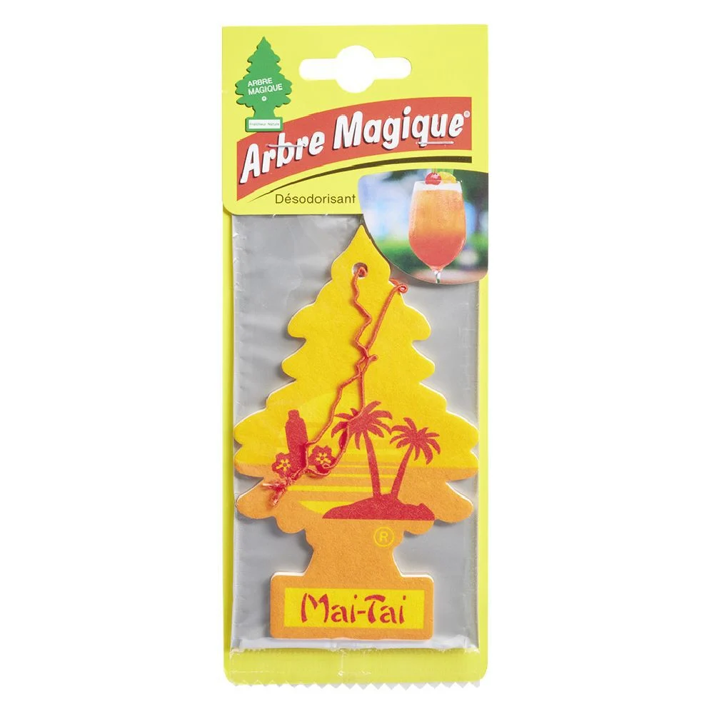 Arbre magique désodorisant voiture senteur Mai-Tai