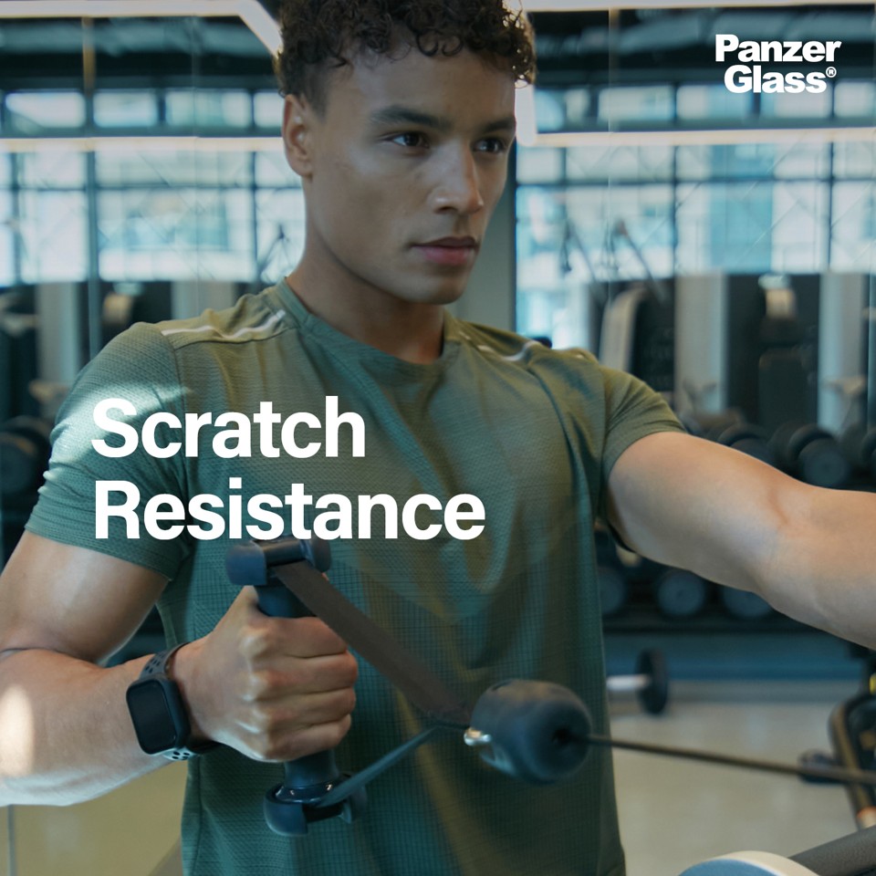 PanzerGlass - Skærmbeskytter - Apple Watch Ultra 3 - FullBody - Sort