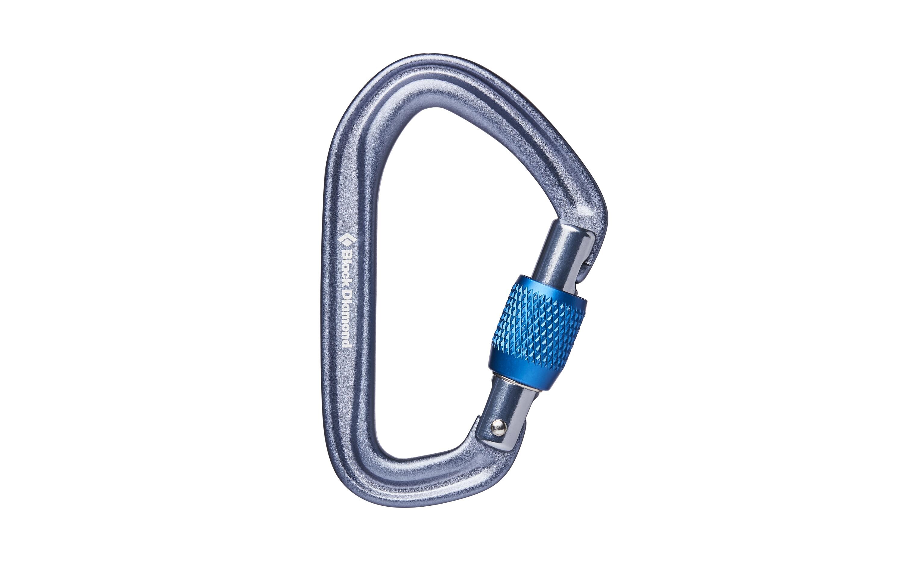 Karabiner Hotforge Screwgate GrauVerriegelungskarabiner